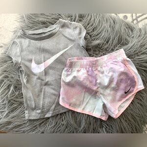Two-piece Nike Summer Shorts and t-shirt